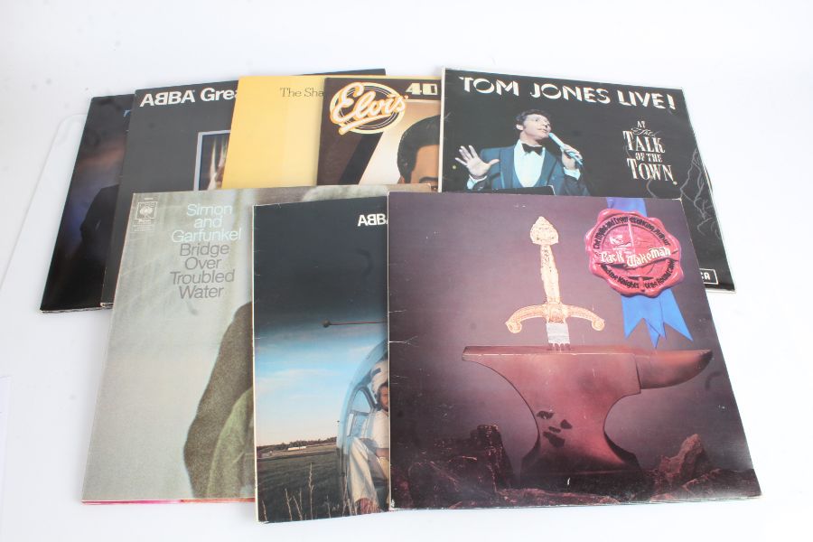 Collection of 9 Pop and Rock LPs