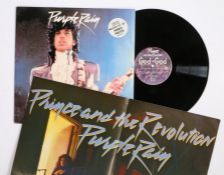 Prince - Purple Rain 12" single (W 9174 T), limited edition with 20' x 30' poster.sleeve/poster/