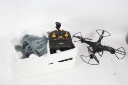 URC drone, with controller, and two model planes
