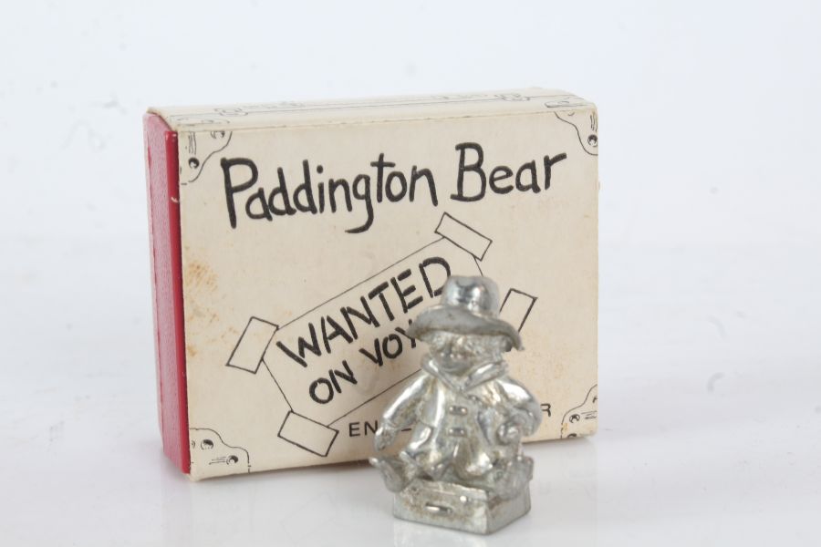 Pewter Paddington bear, in original box