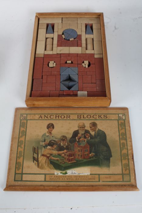 Boxed set of Anchor Blocks No.6 stone blocks, made in Germany, with some instructions - Image 2 of 2