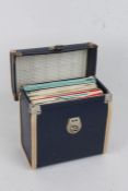 Record box containing 50's/60's Pop and Rock
