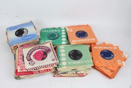 A large Quantity of 50's and 60's Pop and Rock 7" singles.