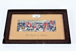 19th century Stevengraph silk picture The Death Of Nelson housed within a glazed frame, 29cm by 17.