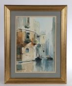 Meriel Campbell (1912-1983) Venetian scene, signed (lower-left), watercolour, 37cm x 26cm