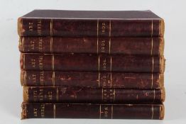 Art Journal in five volumes, 1900, 1901, 1903, 1904 and 1905, London: Virtue & Co., City Road,