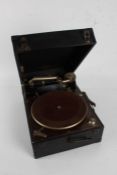 Columbia table top gramophone, 30cm wide, 41cm deep