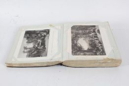 Collection of 18th and 19th century etchings, some dated, housed in an album, approx. 200+