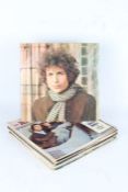 Collection of approx. 15 mixed Pop, Rock, and Folk to include Bob Dylan - Blonde On Blonde