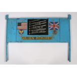 Reunion sign circa 1970's for the Silver Streaks display team, believed from one of the U.S. Air