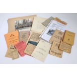 Second World War ephemera including, Personal Protection Against Gas, Ration Books, Clothing