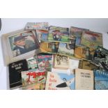 Collection of Second World War publications including, Back With The Colours, Prisoner of War,The