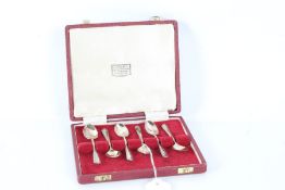Set of six Elizabeth II silver coffee spoons, Sheffield 1970, maker Francis Howard Ltd. with