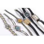 Six ladies quartz wristwatches, to include Casiotron, Citron, Oasis, Seiko, Constant and Softech (