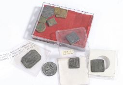 Collection of Scottish Church Communion Tokens, some 18th Century, also together with some