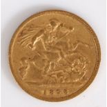 Victoria, Half Sovereign, 1898