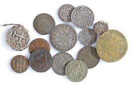 An interesting collection of coins, a selection of European coins from the 18th and 19th Centuries