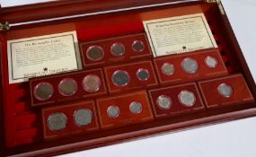 British Coin Treasure Collection, a collection of cased capsulated coins