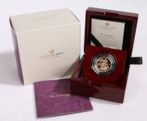 Royal Mint The Sovereign, 2021, no 7334, cased with paperwork