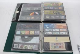 Stamps, GB presentation packs, decimal, high face value, housed in two albums