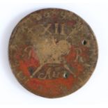 James II Irish Gun money, 1689