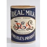 A large early 20th Century dairy or grocers’ shop display dummy packaging box, in cardboard,