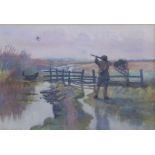 Frank Southgate R.B.A (British, 1872-1916) 'An October Morning'