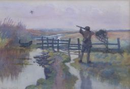 Frank Southgate R.B.A (British, 1872-1916) 'An October Morning'
