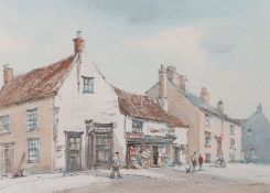 Arthur Edward Davies R.B.A, R.C.A (British, 1893-1988) 'Slip In Cafe, Old Pitt Street, Norwich'