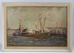 Harold Edward Collin (British, Act 1936-1973) 'Early Morning at Yarmouth'