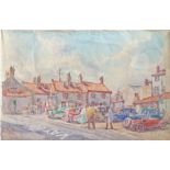 Attributed to Tom W Armes (British, 1894-1963) North Norfolk Town