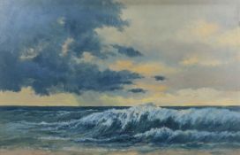 Richard G Motley (British, Contemporary) 'The Wave'