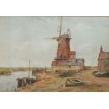 Charles Edward Hannaford R.B.A (British, 1863-1955) Cley Mill