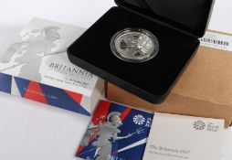 The Royal Mint Britannia The Changing Face of Britain The Britannia 2017 UK One Ounce Silver Proof