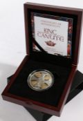 King Canute Jersey 2017 King Canute Silver £5 Coin, limited edition number 219-495, cased with