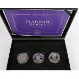 Platinum Jubilee, Proof £5 Set, 2022, Cupro Nickle, 308/750