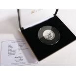 The Jubilee Mint The Queen's Beasts Two Ounce Fine Silver £5 Coin, cased with certificate