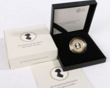 The Royal Mint An Enduring Romance with Jane Austen 2017 UK £2 silver proof coin, limited edition
