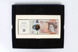 Date Stamp, The Jane Austen £10 Banknote