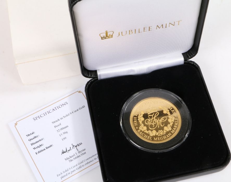 Jubilee Mint, The Royal Engagement Half Ounce sold gold proof commemorative, edition limit 199,