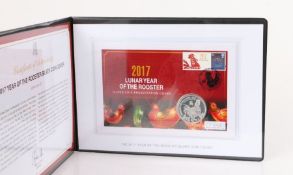Westminster 2017 Year of the Rooster Silver Coin Cover