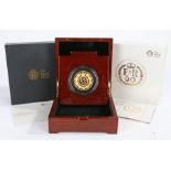 Royal Mint The 90th Birthday of Her Majesty The Queen, 2016 United Kingdom Gold Proof Five-Ounce