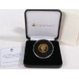 Jubilee Mint, The Princess Diana sold 22 carat gold proof £1, limited to 199, cased and certificate