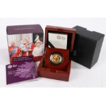 Royal Mint Four Generations of Royalty 2018 Gold £25, 0840/1100, cased with certificate