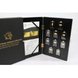 Laudwarks of the World, a collection of 2014 and 2015, each Au 999.9 1 grams proof, cased, ten