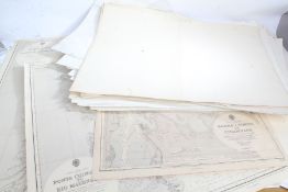 Very large collection of various maps form all over the world (Qty)