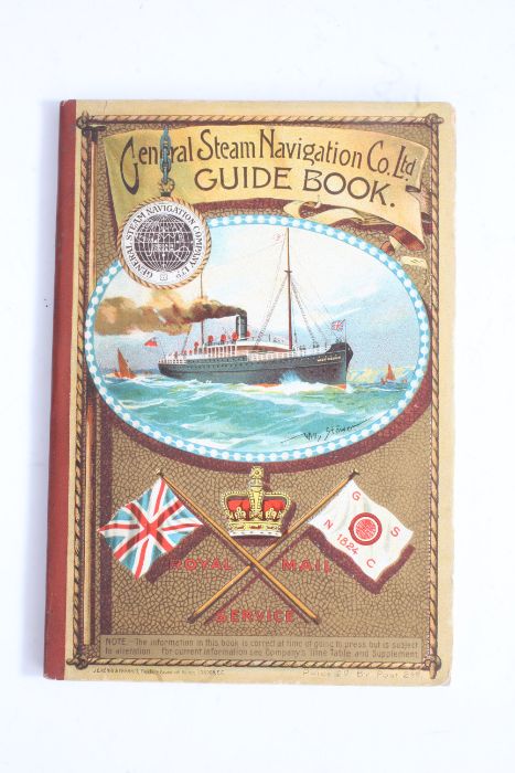 General Steam Navigation Co Ltd Guide Book, c1890s, a 100 page publication illustrations of their