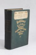 Bradshaws Railway Manual 1893, the manual containing 694 pages with various fold out maps
