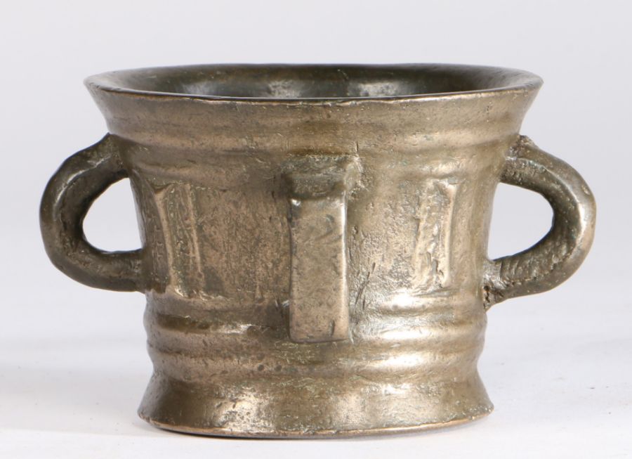 An Elizabeth I bronze mortar, attributed to William & Alice Brend Foundry, Norfolk (fl.1586-1634),