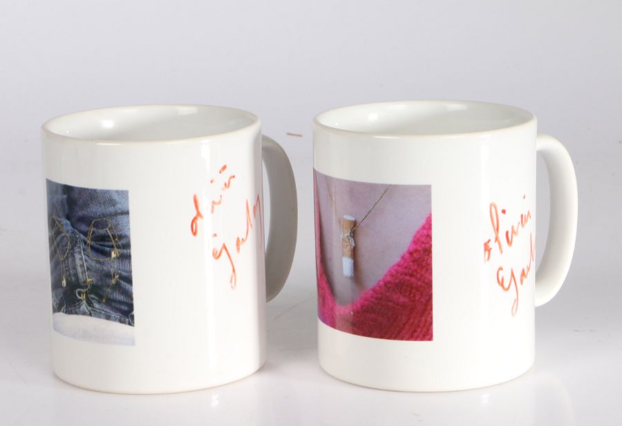 Sarah Lucas (British, born 1962) and Olivier Garbay (British) Untitled Two coffee mugs, each - Image 2 of 2